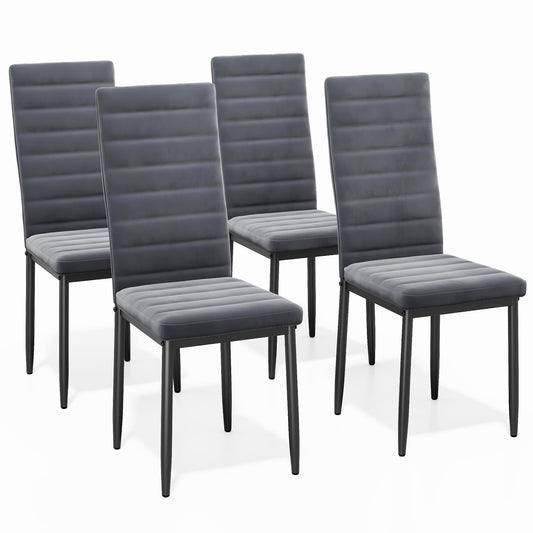 Bealife Esszimmerstuhl Set 4 Stück, Moderne Küchenstühle