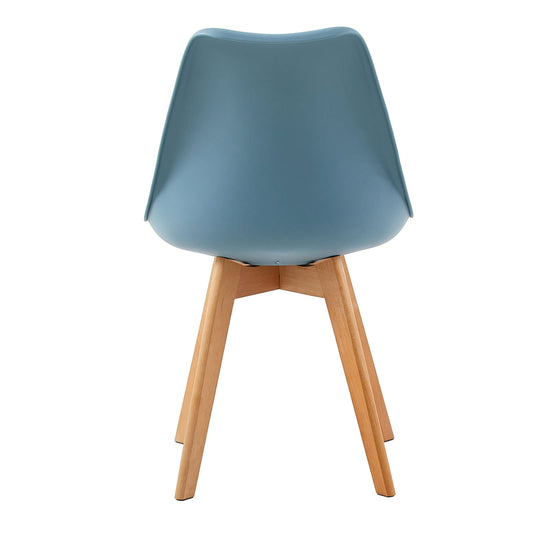 EGGREE Küchenstühle 4er Set, Skandinavisches Design Hell